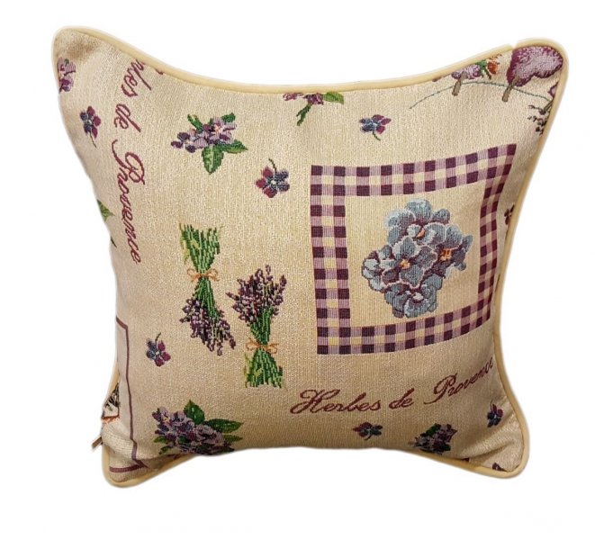 Poszewka na poduszkę Gobelin 40x40 wz 13 Herbes de Provence