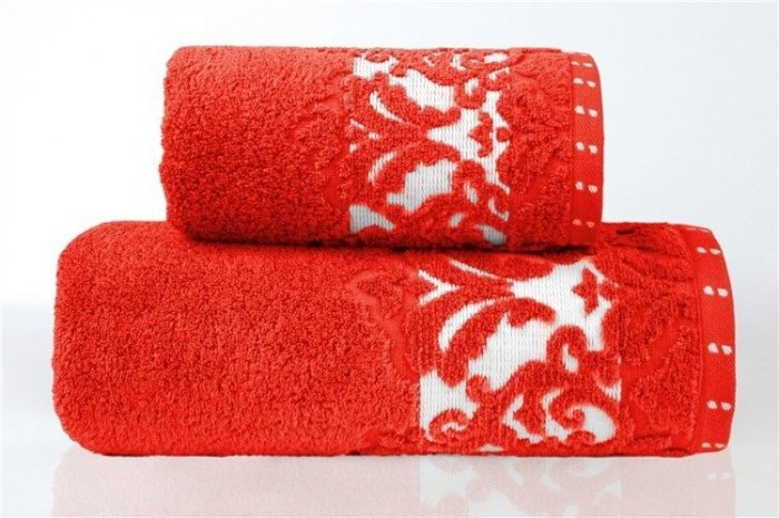 Ręcznik VENEZIA 50x90 kolor czerwony