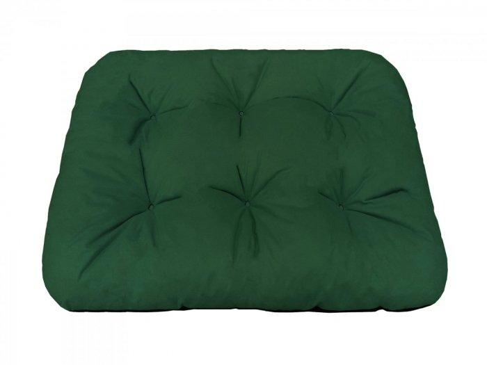 Legowisko dla psa 80x60 cm - butelkowa zieleń