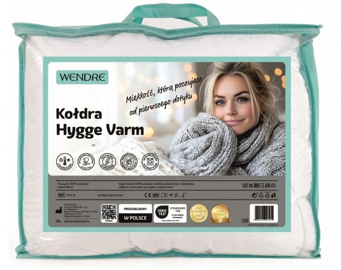 Kołdra HYGGE VARM - Wendre - 220x200 - wyrób medyczny