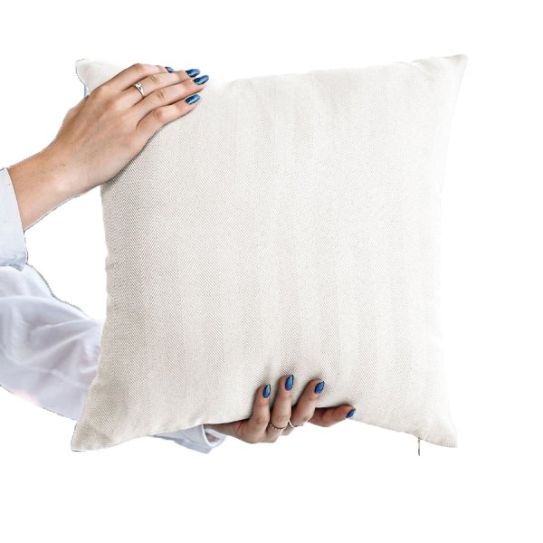 Poszewka dekoracyjna JODEŁKA 40x40 wz. 007 kremowy