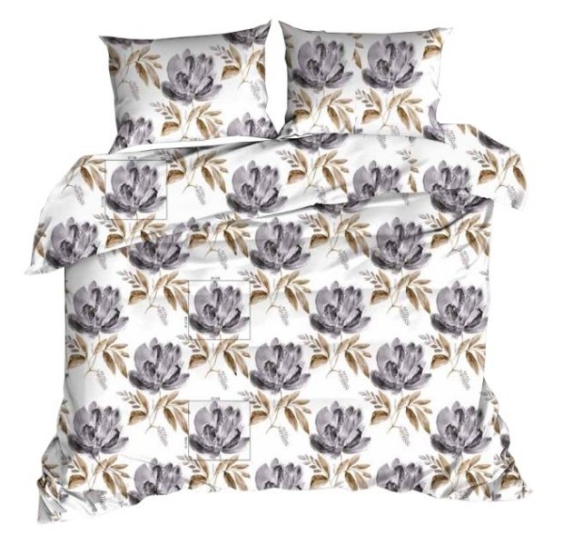 Poszewka 40x40 - KORA bawełniana wzór 1337N