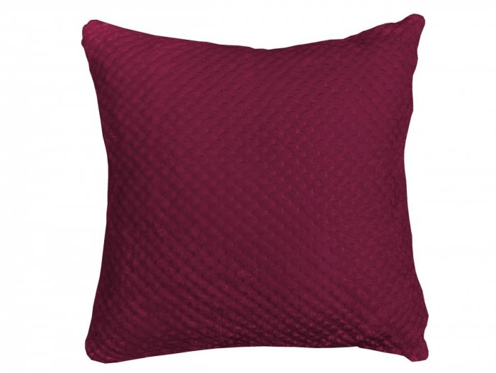 Poszewka żakardowa AMORRO 40x40cm wz. Bordo