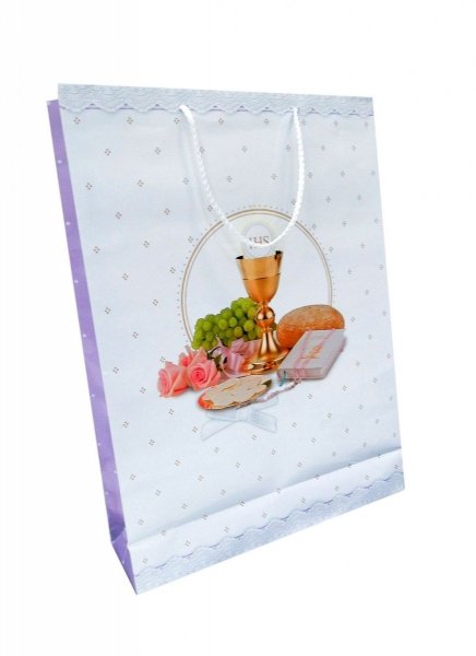 Ozdobne opakowanie, torebka na prezent 33,5 x 45 wz. Set Komunia