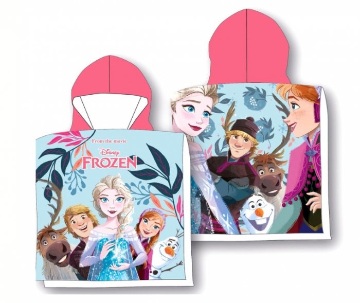Ręcznik kąpielowy poncho 50x100 wz. Frozen FRO24-3627