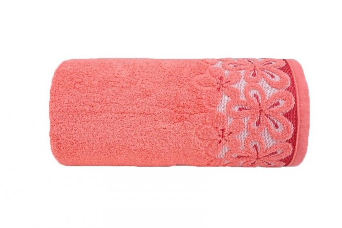 Ręcznik BELLA 70x140 kolor koralowy