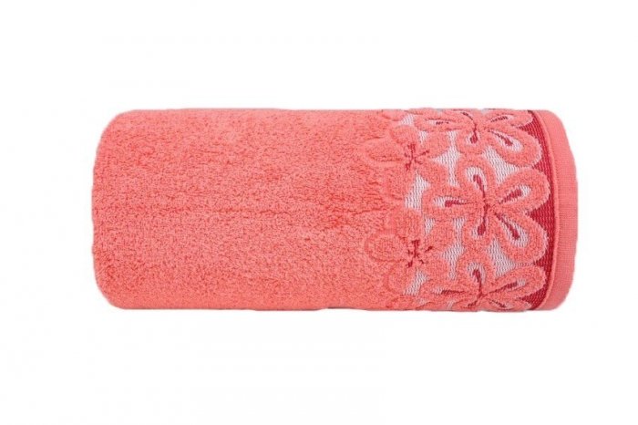 Ręcznik BELLA 30x50 kolor koralowy