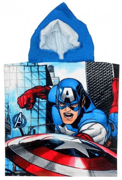 Ręcznik kąpielowy poncho 50x100 AVENGERS 01