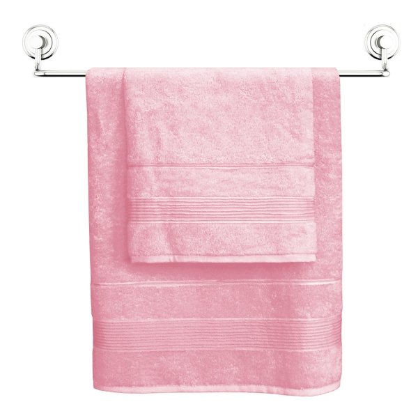 Ręcznik bambusowy Bamboo Moreno rozmiar 70x140 wz. Róż