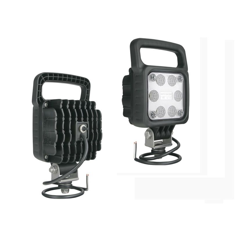 Lampa robocza LED 50° 2500lm włącznik LED6F.49981 Wesem