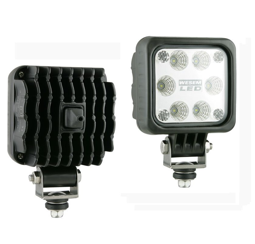 Lampa robocza LED 1500lm 50° 48V złącze AMP LED1F.47446 Wesem