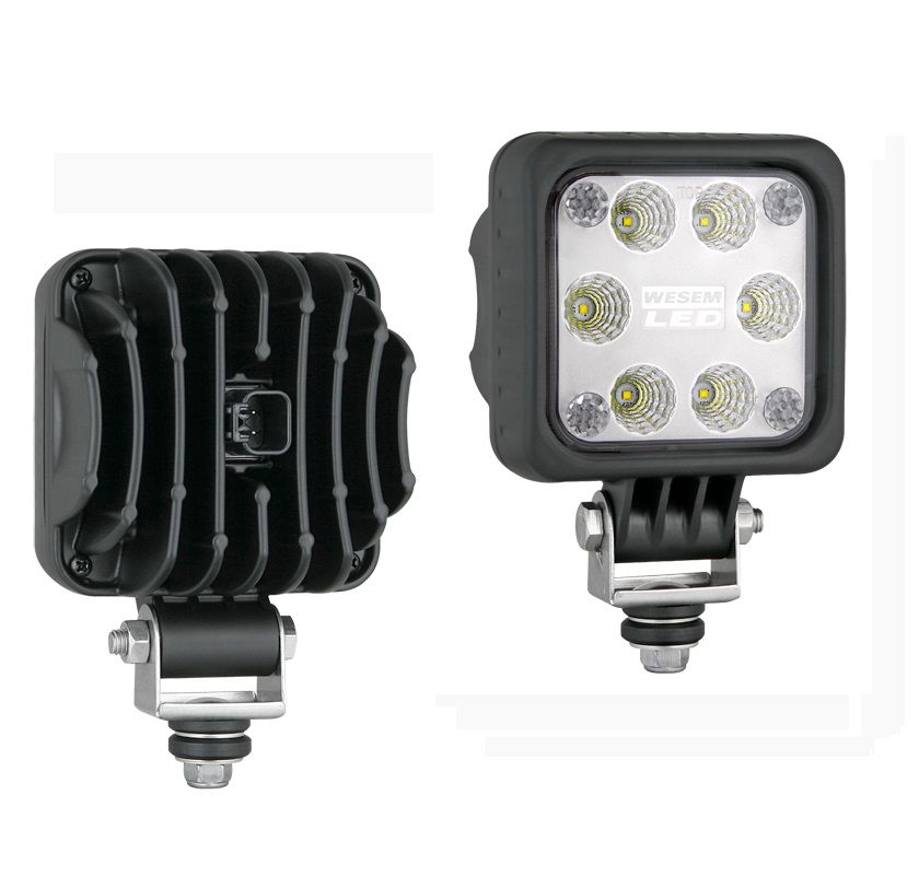 Lampa robocza LED 1500lm 50° 48V złącze DT04-2P LED1F.47447 Wesem