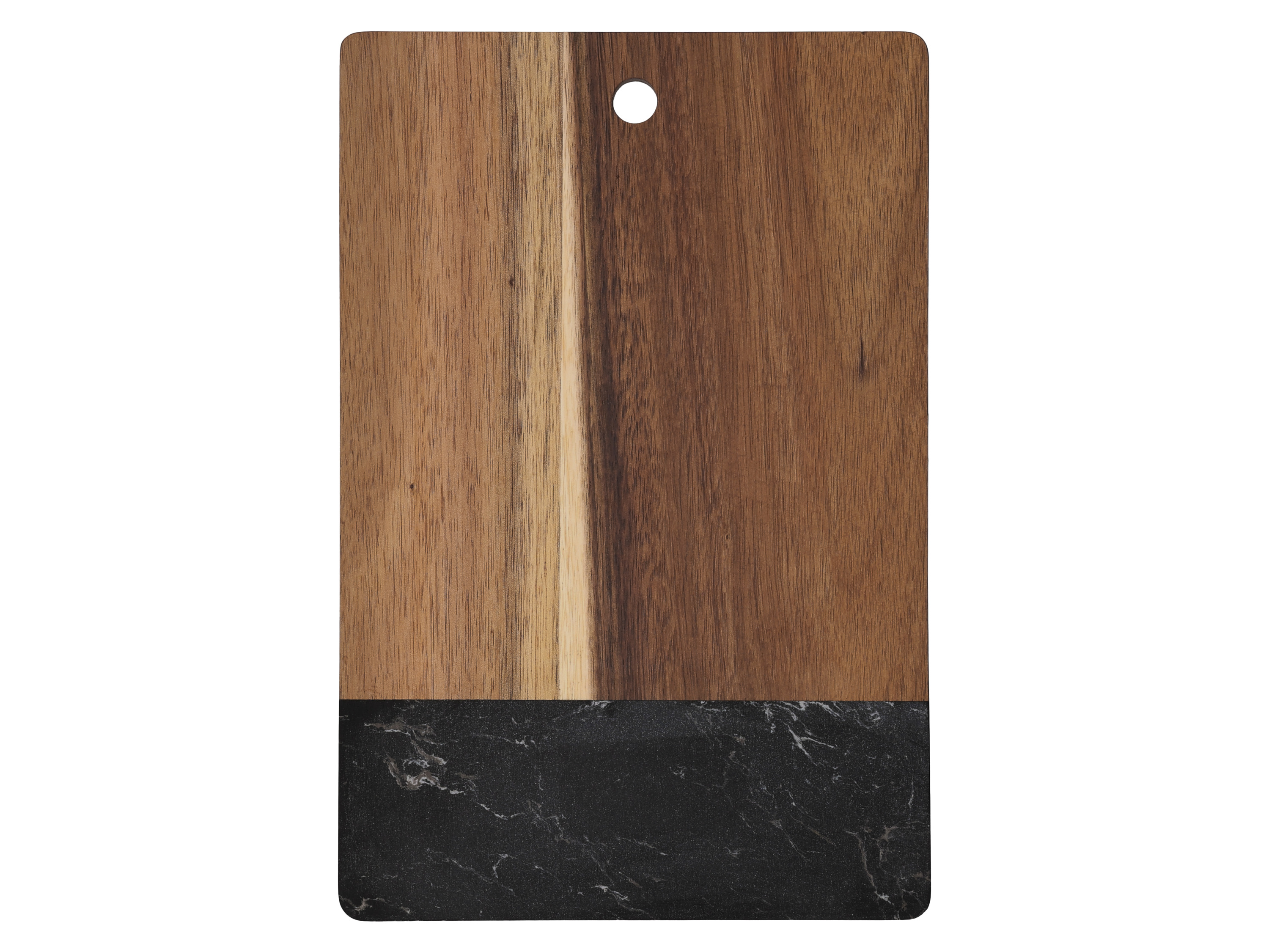 Silvercrest Deska do krojenia z drewna akacjowego prostokątny ciemny