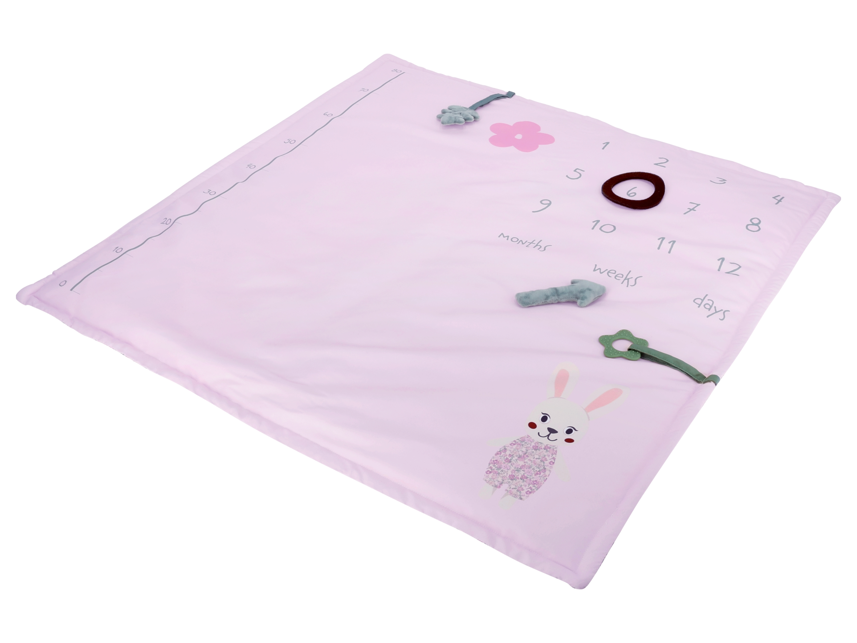 lupilu Kocyk niemowlęcy Różowy/dziewczyna