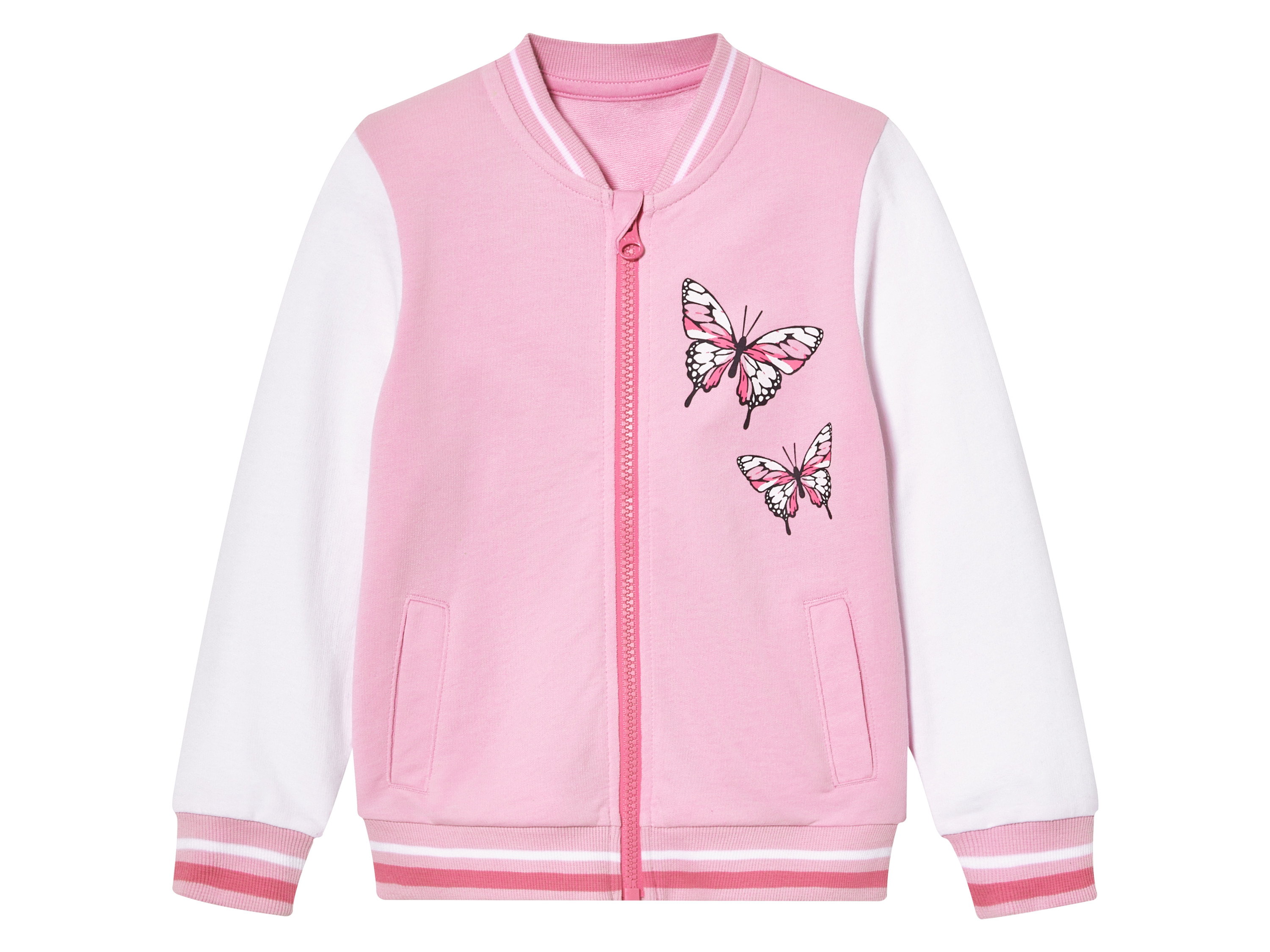 lupilu Kurtka typu college dziecięca Różowy, 98/104