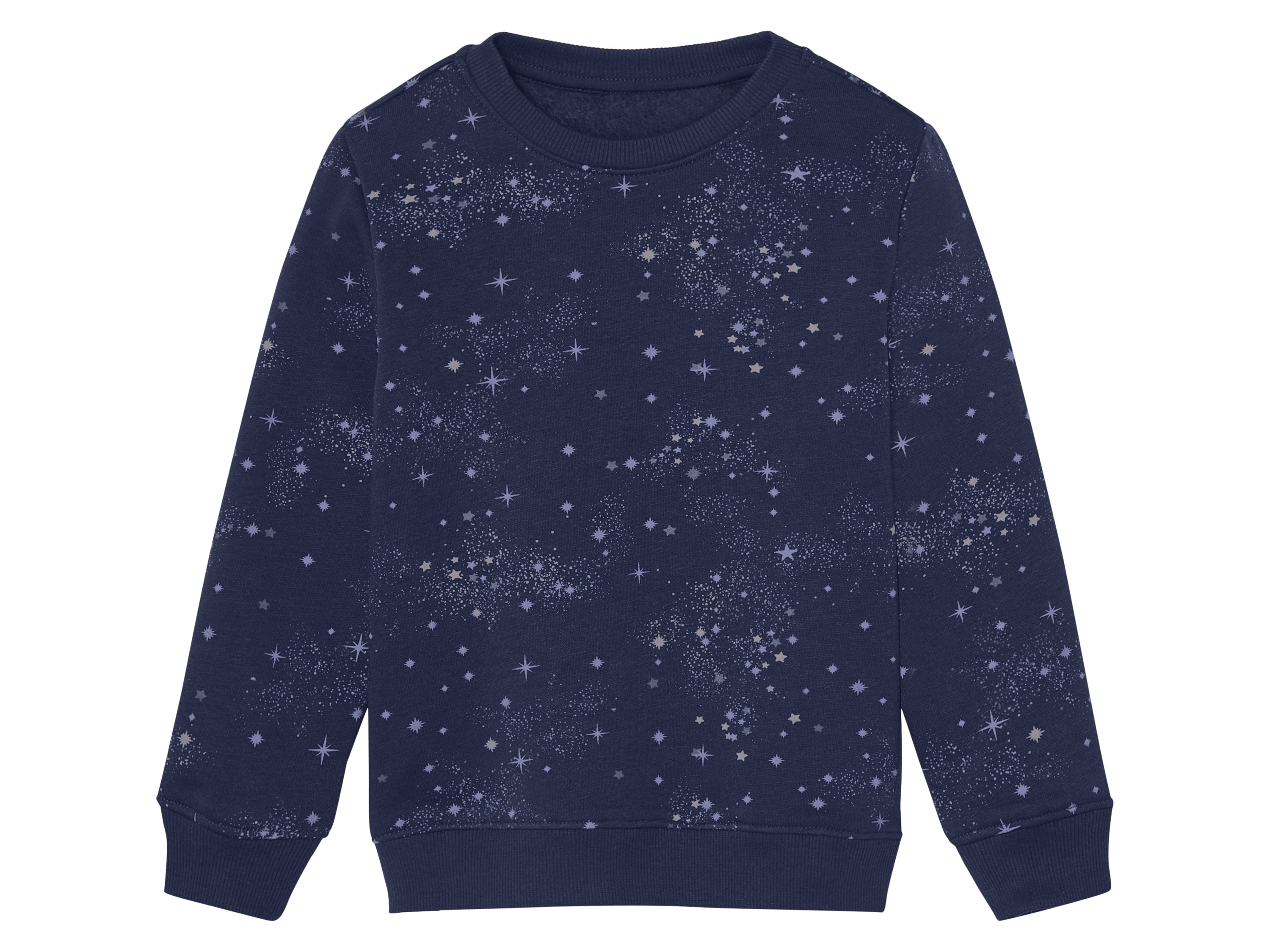 lupilu Bluza dresowa dziecięca z bawełną Granatowy, 122/128