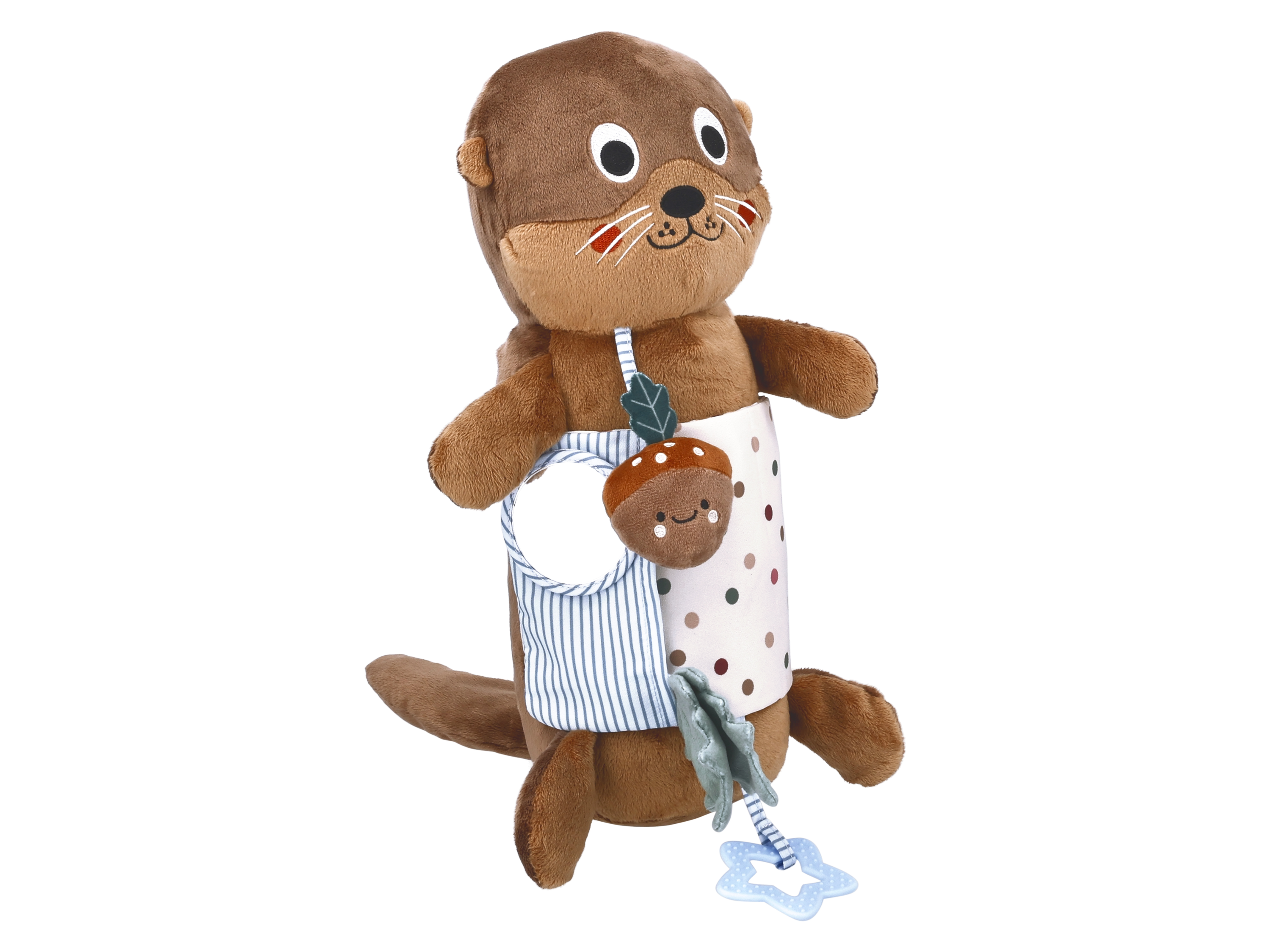 lupilu Jeździk pluszowy z akcesoriami do zabawy Wydra