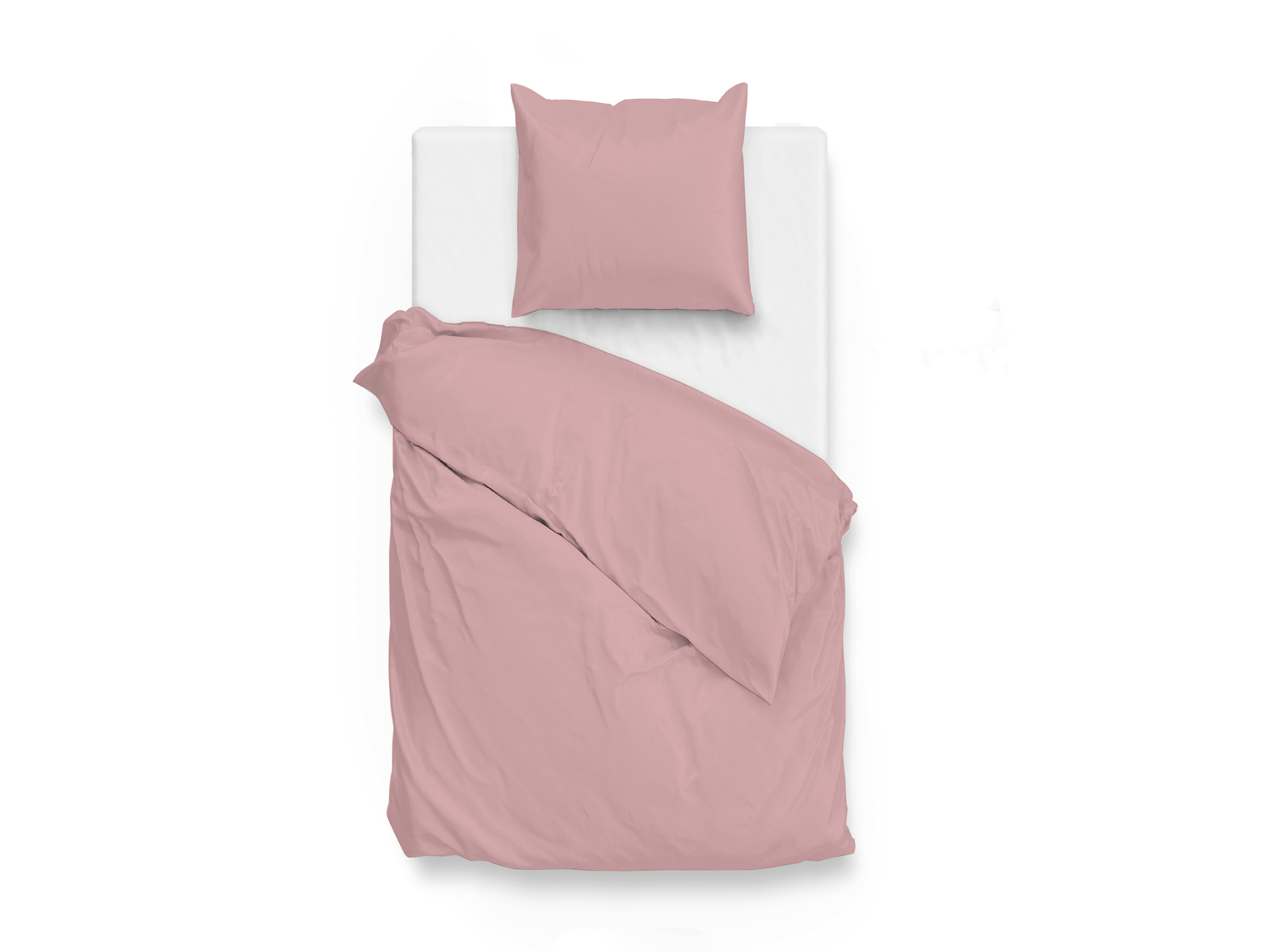 Face-2-Face Pościel Satinado z satyny bawełnianej Shady Pink, 155 X 220 CM