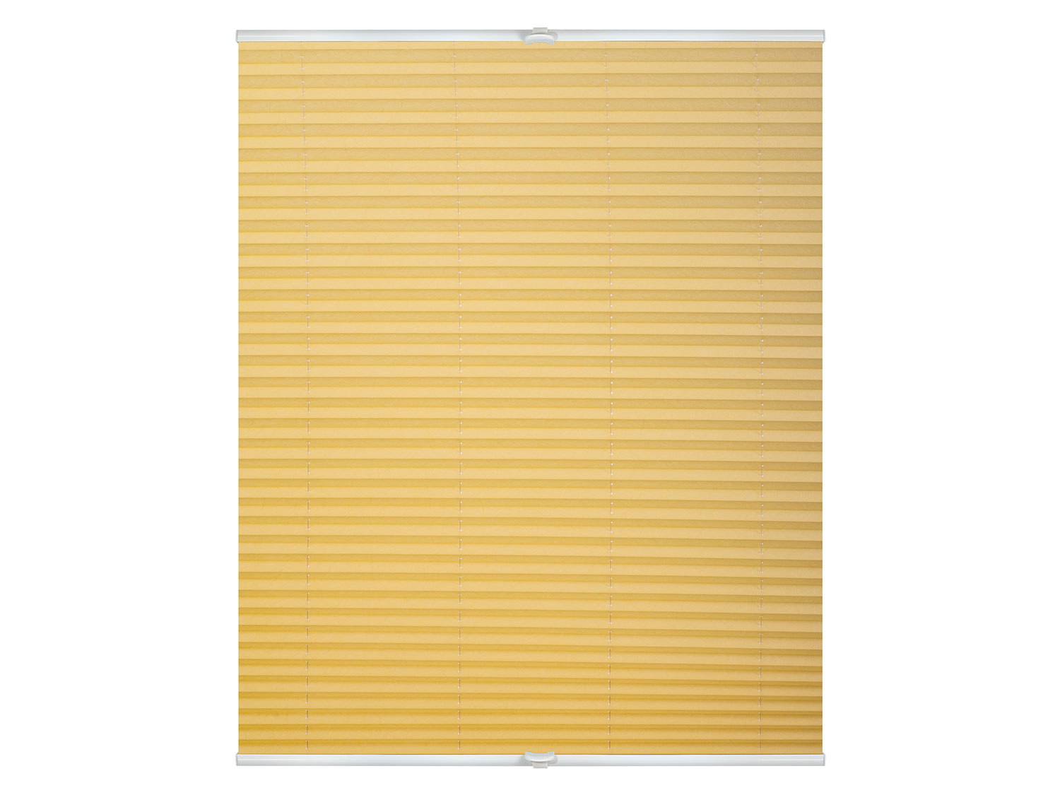 Lichtblick Roleta plisowana Klemmfix, bez wiercenia, od 45 x 130 cm Żółty, 95x130 cm