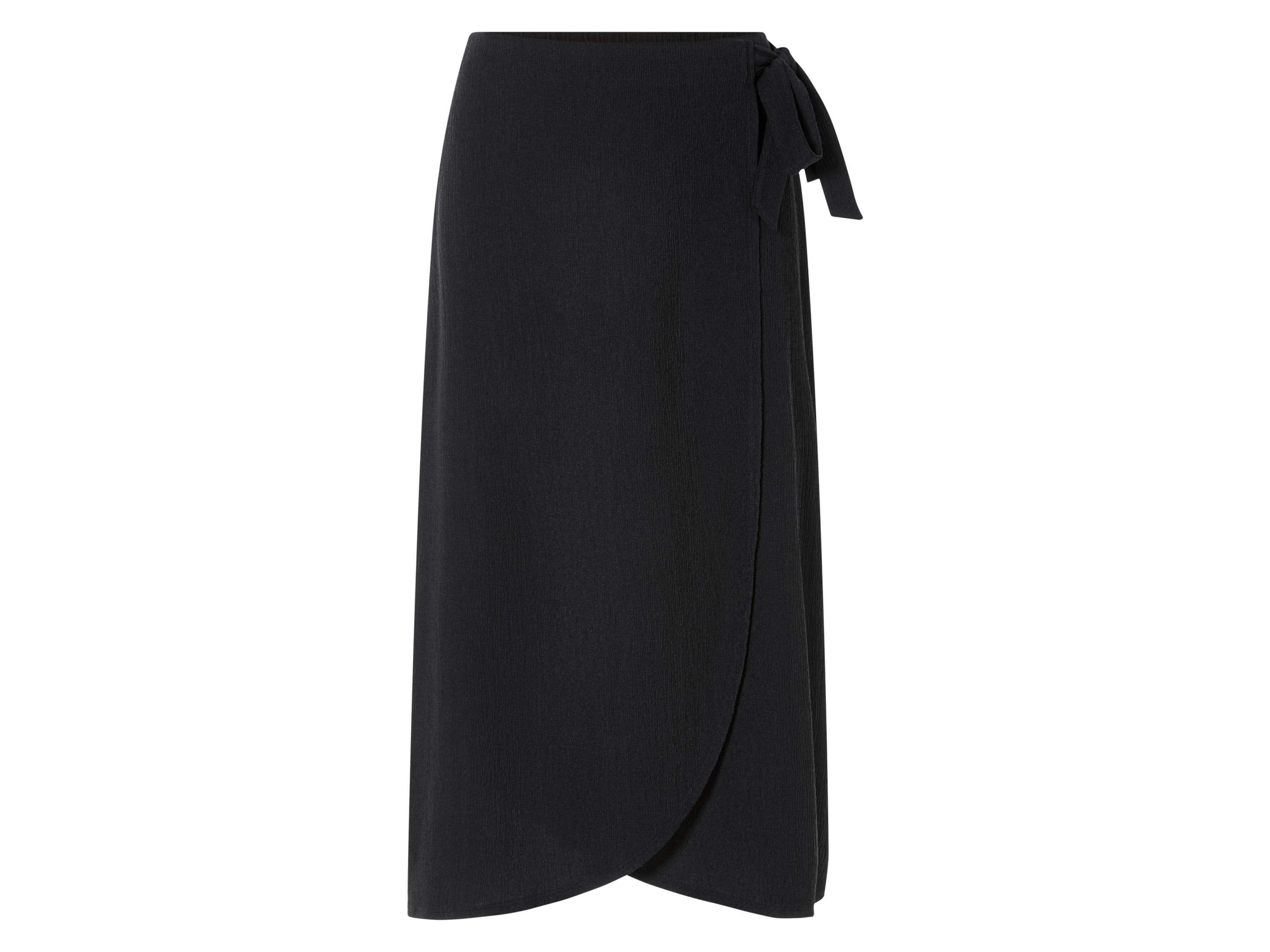 esmara Spódnica kopertowa damska Czarny, M 40/42