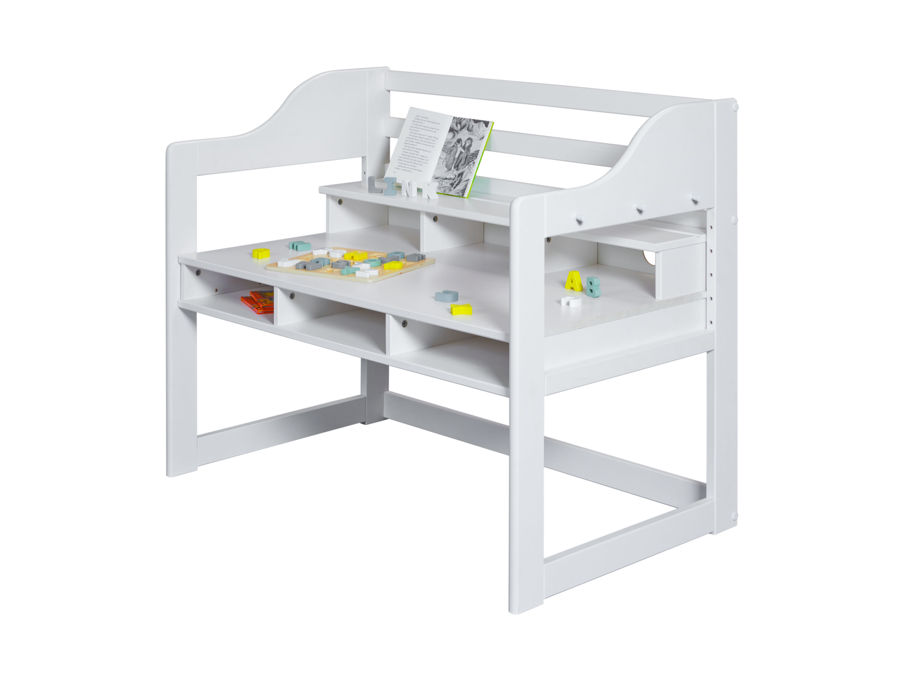 Inter Link Biurko dziecięce, Kids Learning, z regulacją wysokości.