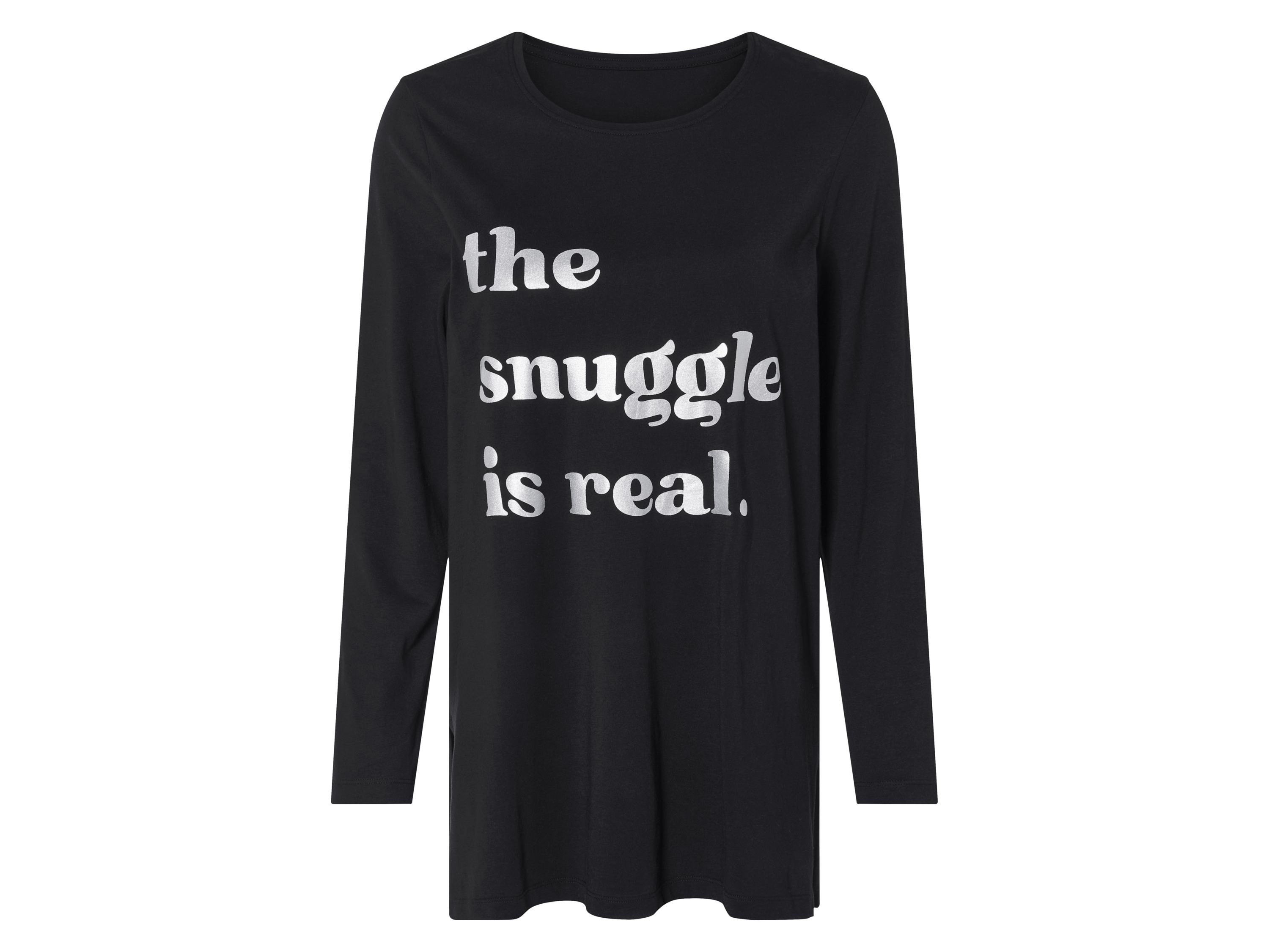 esmara Piżama damska z bawełną Czarny, S36/38