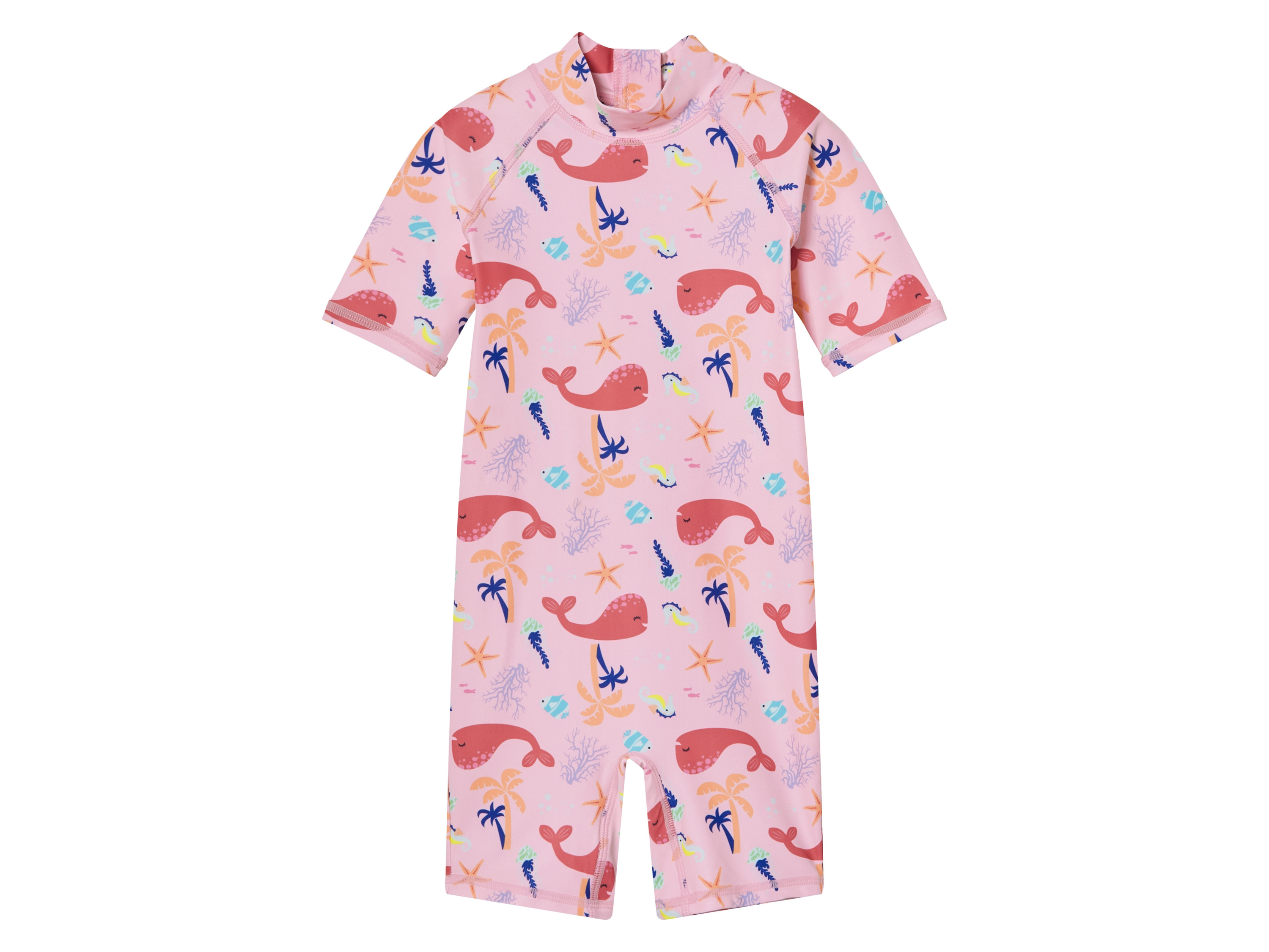 lupilu Strój kąpielowy dla dzieci z ochroną UV Różowy, 98/104