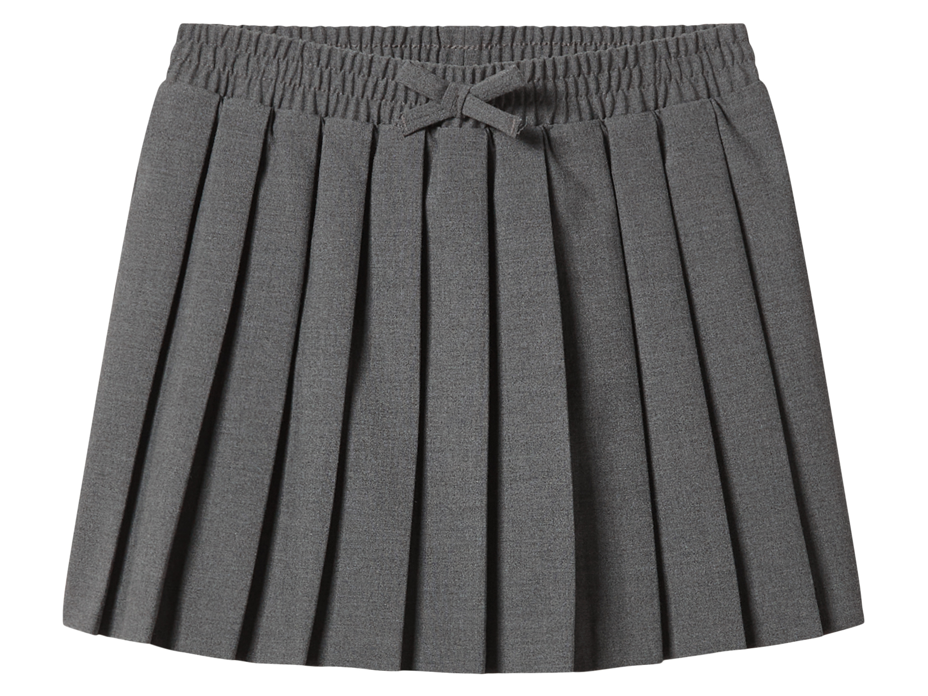 lupilu Spódniczka dziecięca plisowana Szary, 122/128