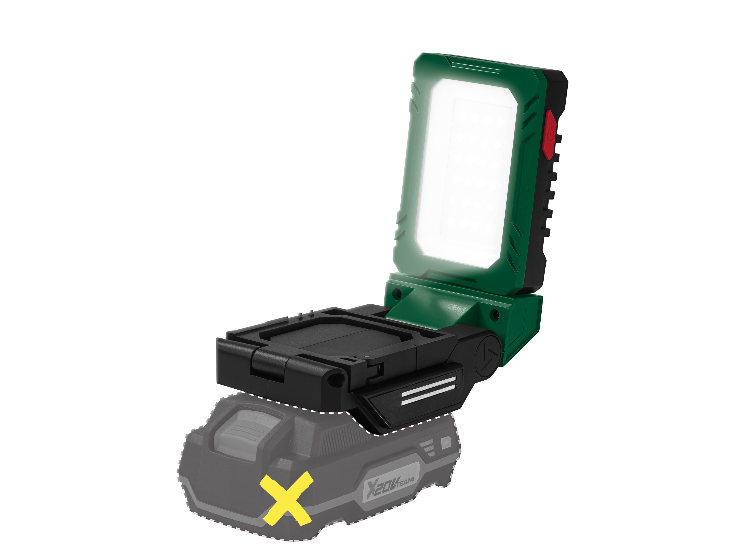 Parkside Akumulatorowa lampa Led, 20 V, Plla 20 Li A1 bez akumulatora i ładowarki