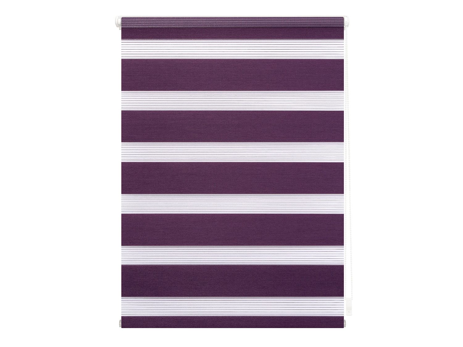 Lichtblick Roleta dzień/ noc Klemmfix, bez wiercenia, od 45 x 150 cm jeżynowy, 80 x 200 cm