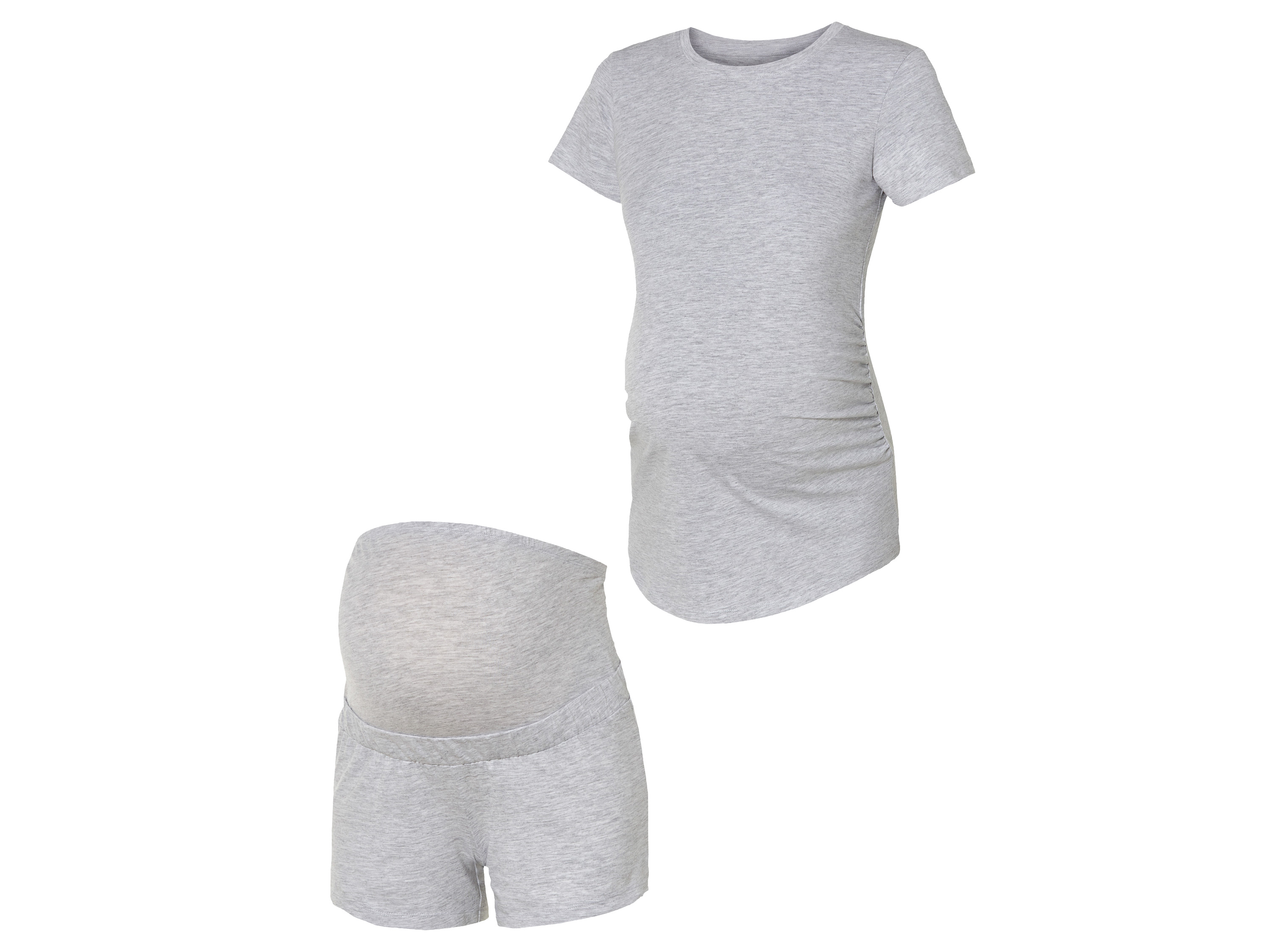 esmara Piżama ciążowa, podkreślająca figurę Jasnoszary, S36/38