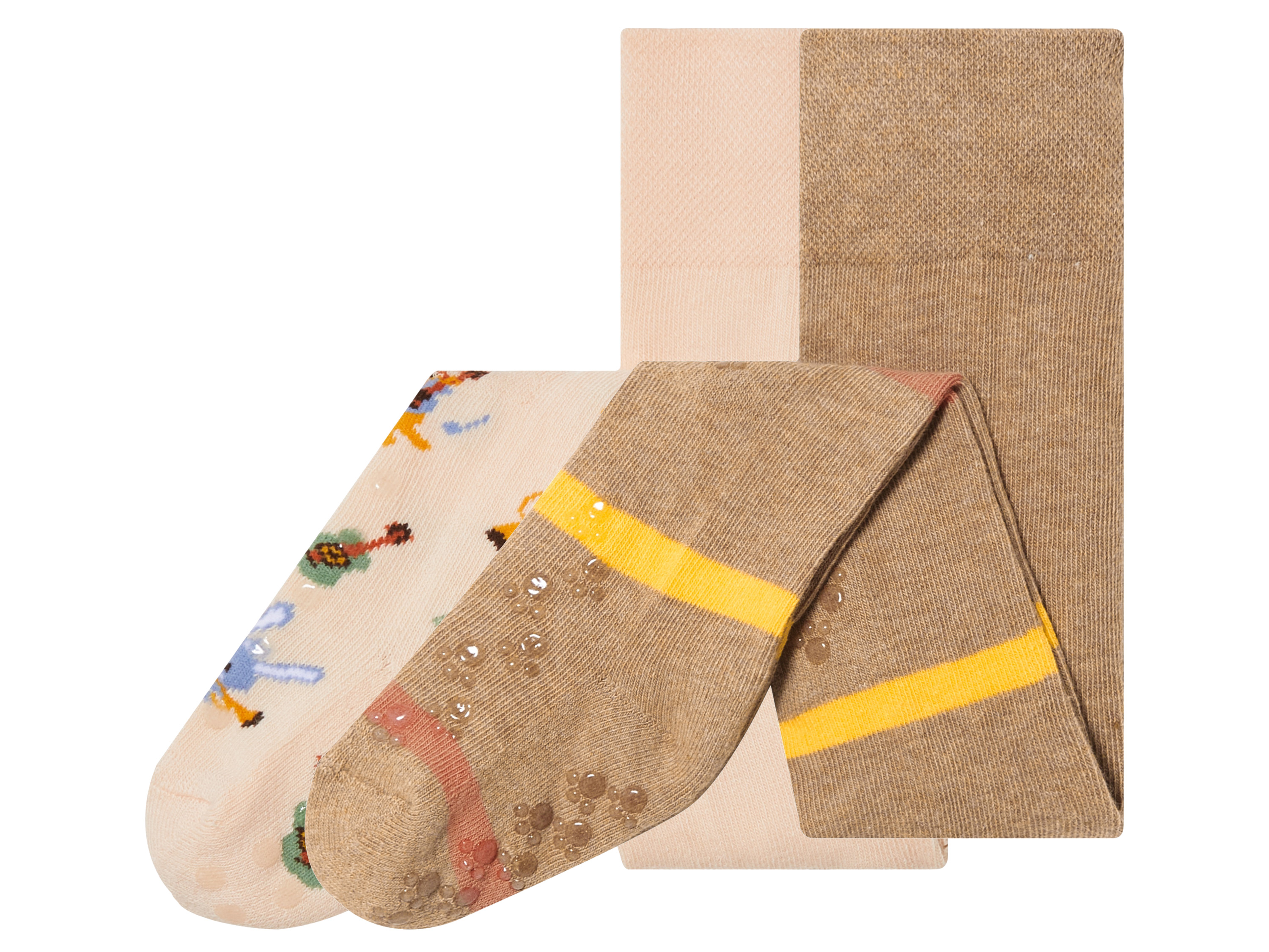 lupilu Rajstopy niemowlęce do raczkowania Brązowy, 62/68