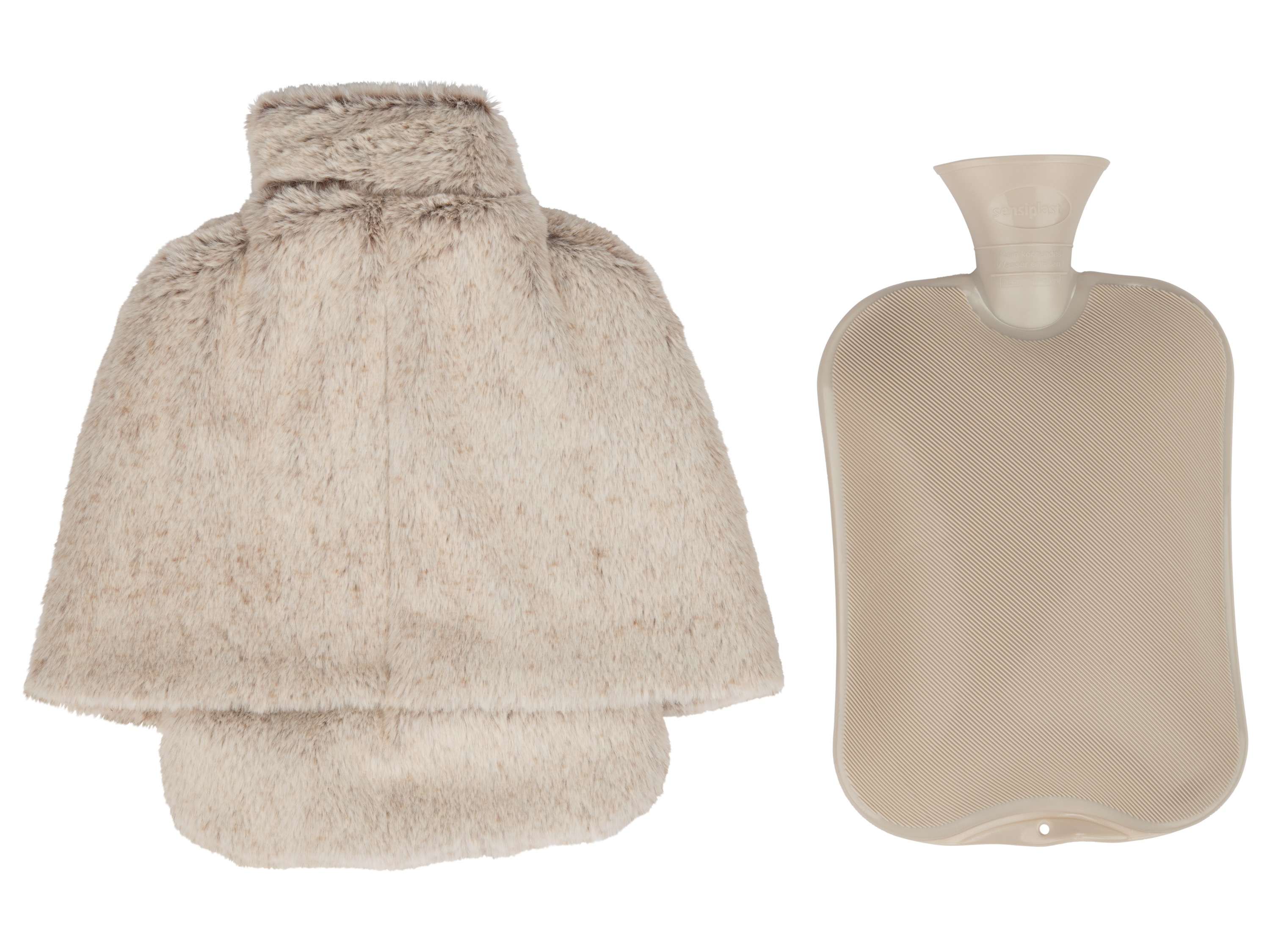 sensiplast Termofor w formie podłużnej poduszki lub skarpetki Stopa/beż