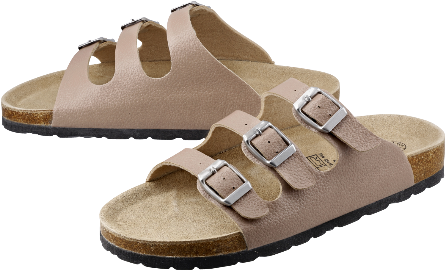 esmara Klapki damskie Taupe, 38