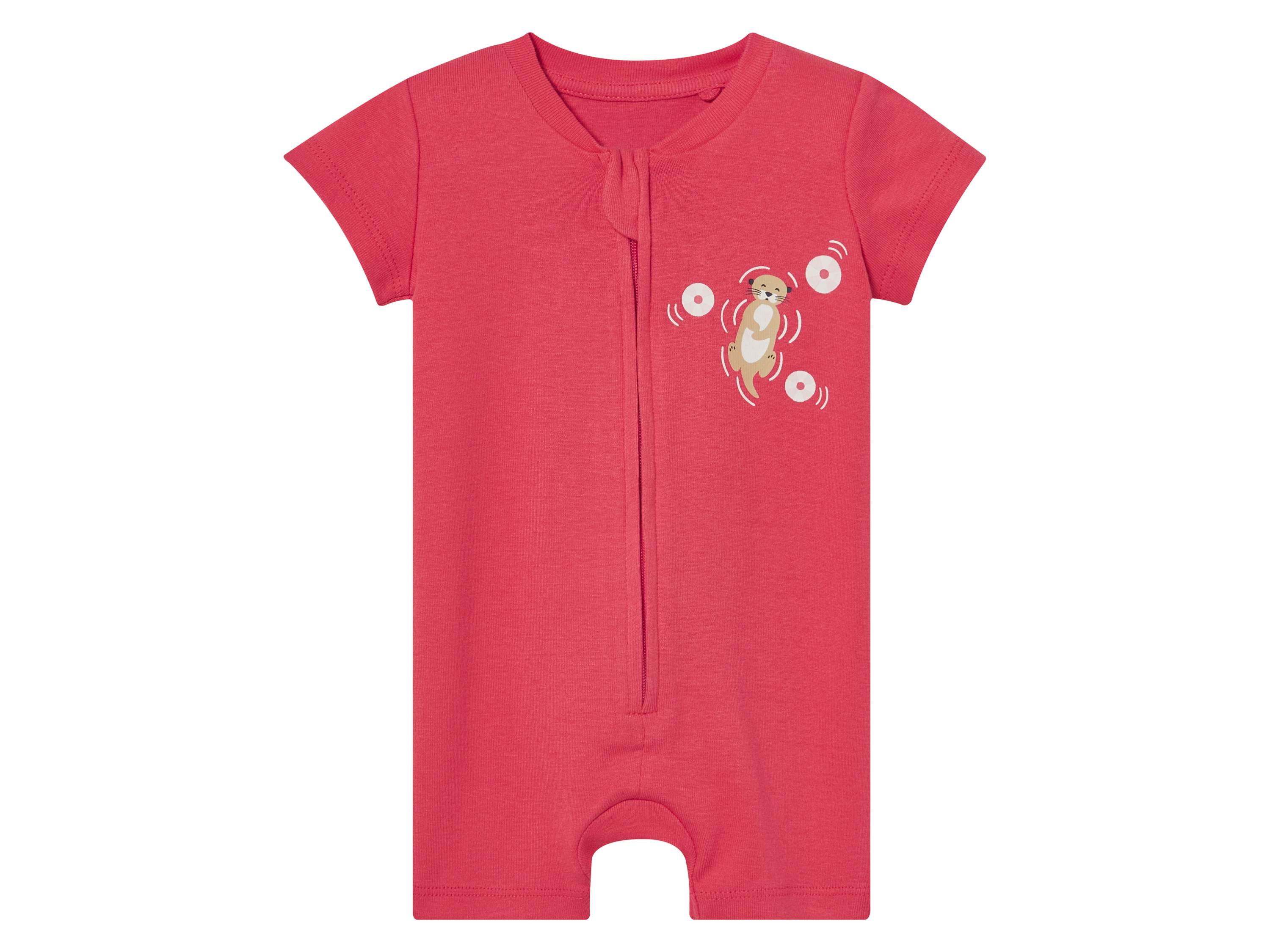 lupilu Pajacyk niemowlęcy z bawełny organicznej Różowy, 74/80