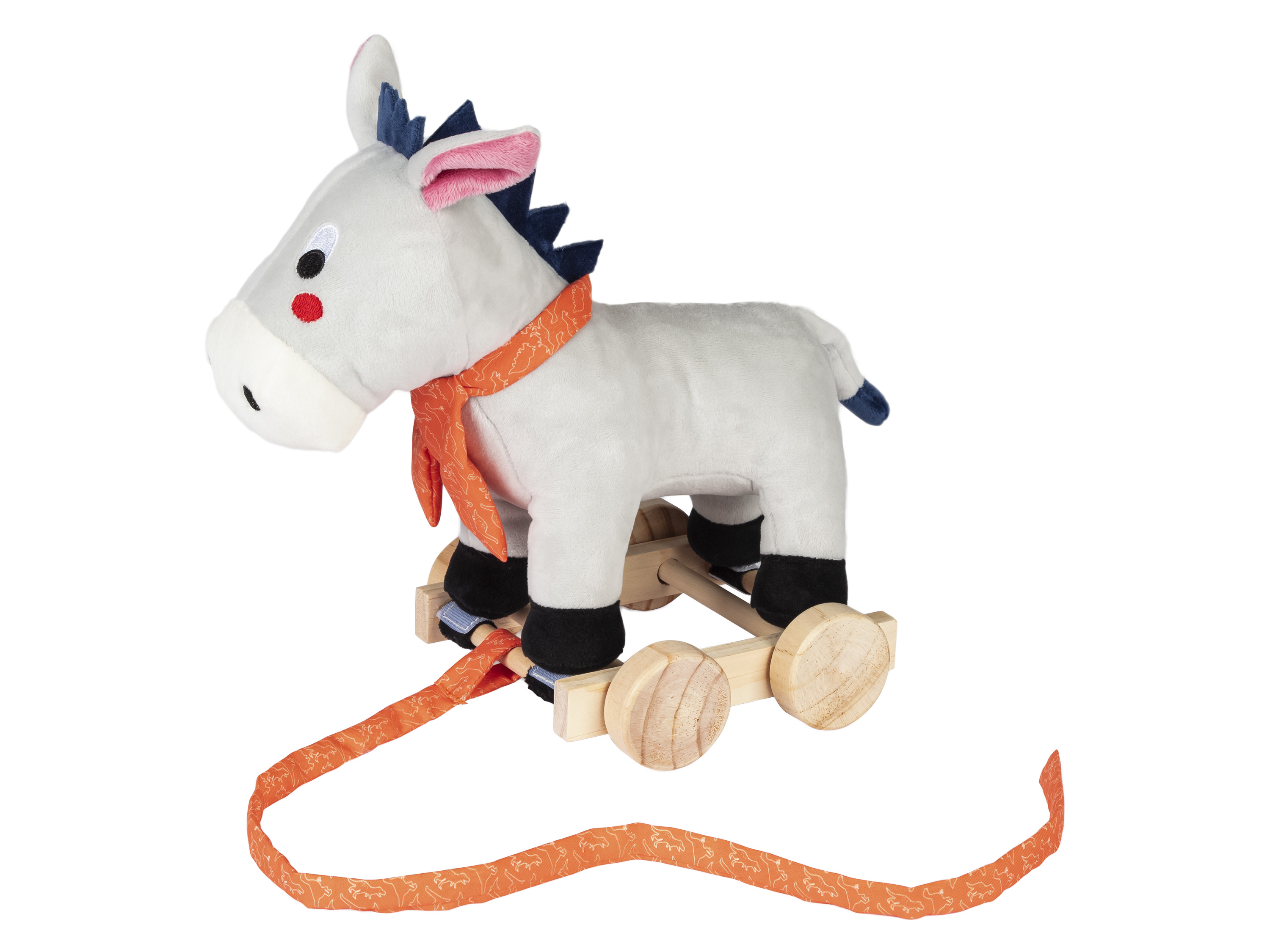lupilu Zabawka do ciągnięcia / Pozytywka Zwierzątko do ciągnięcia - osioł