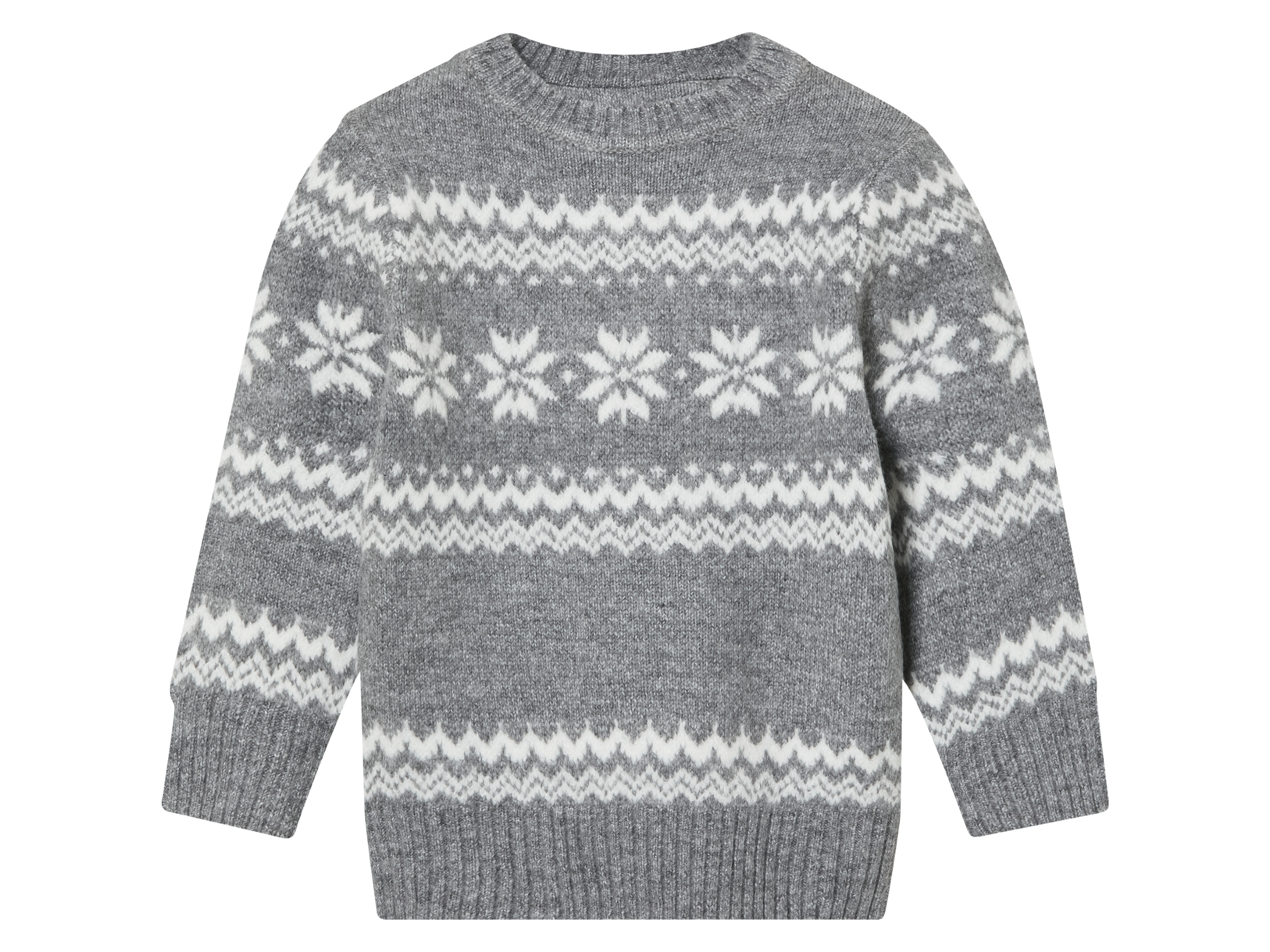 lupilu Sweter chłopięcy 110/116, Szary