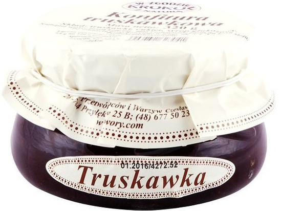 Konfitura z Truskawkami 320 g - Piekarnie Cukiernie Putka