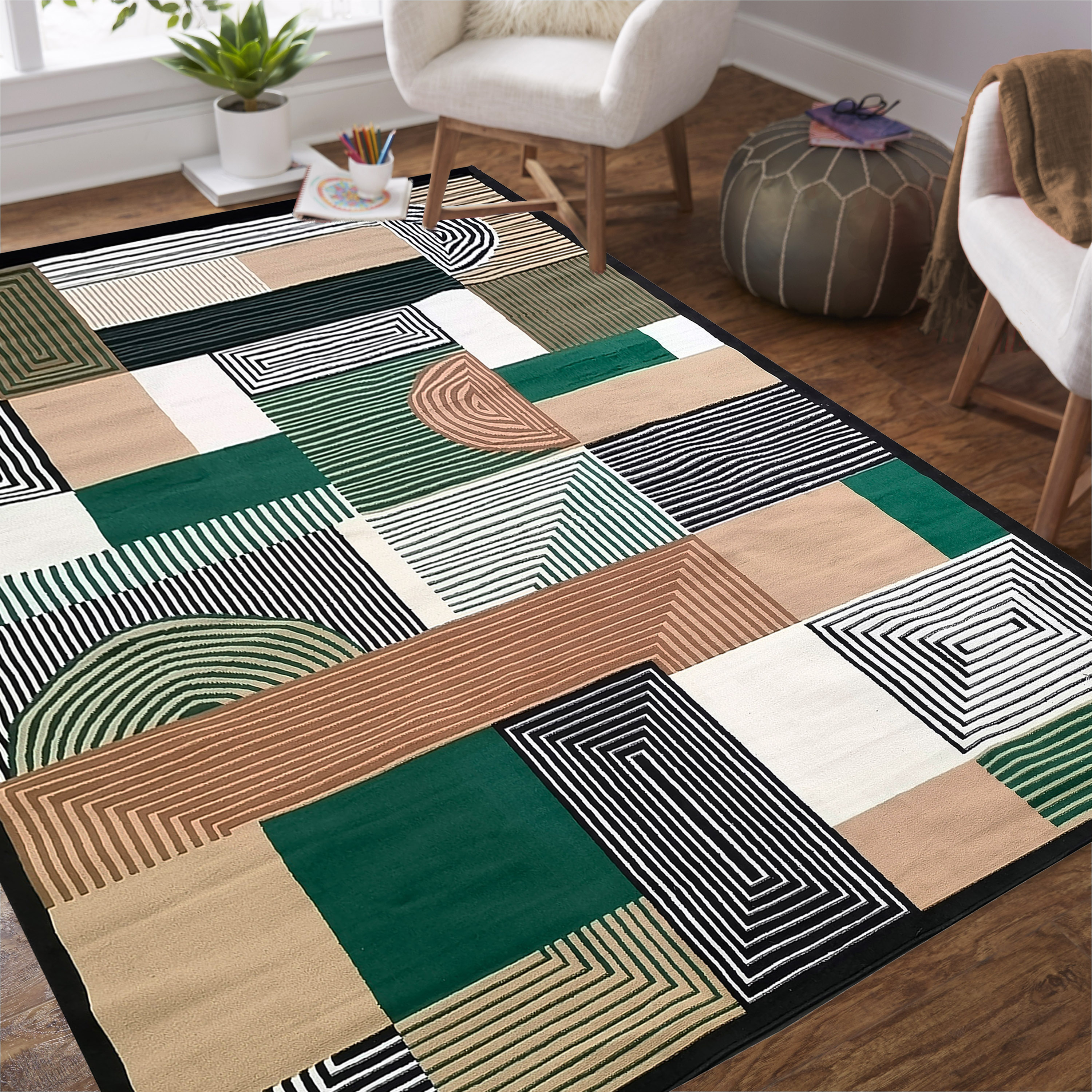 Dywan - 300 x 400 cm - Brązowy - Klasyczny - Dywanopol