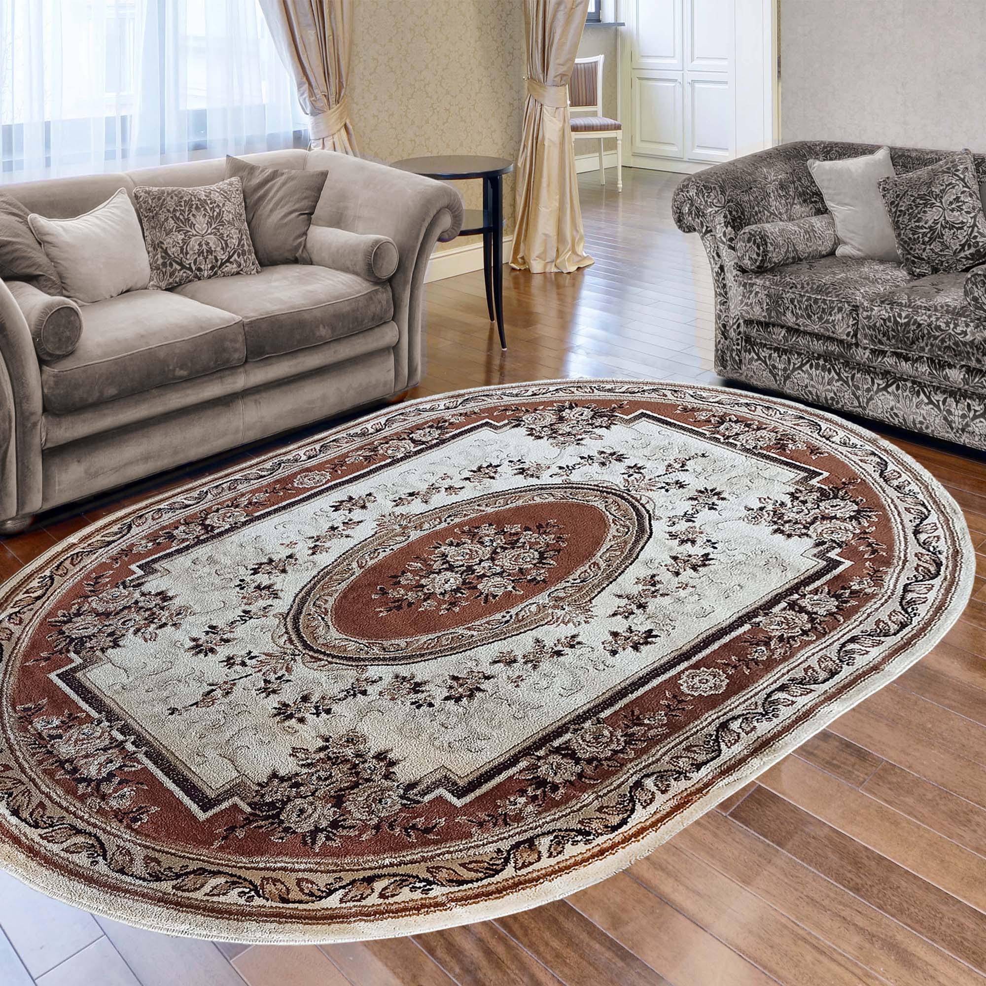 Dywan - 160 x 220 cm - Brązowy - Ekskluzywny - Dywanopol