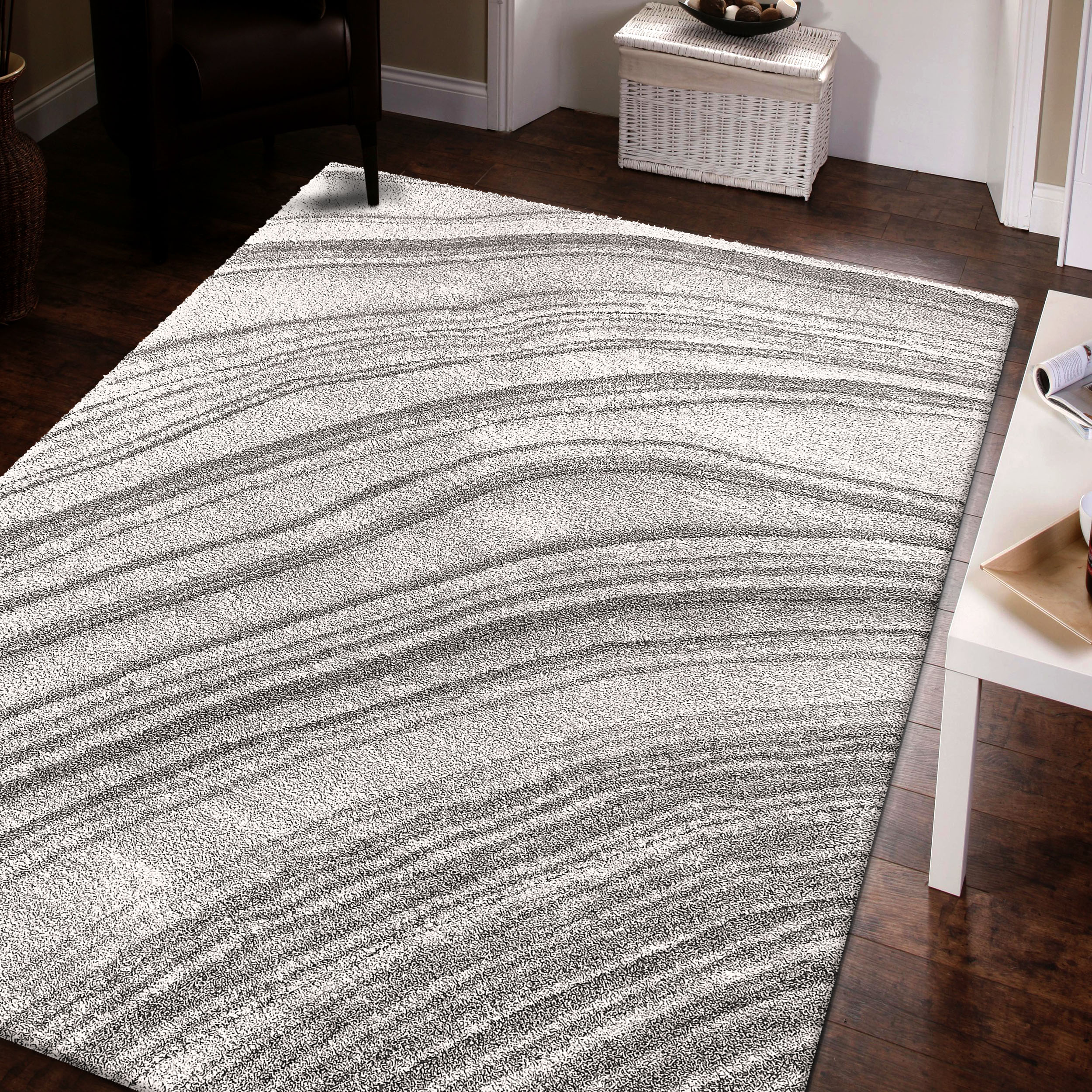 Dywan - 80 x 150 cm - Szary - Nowoczesny - Dywanopol