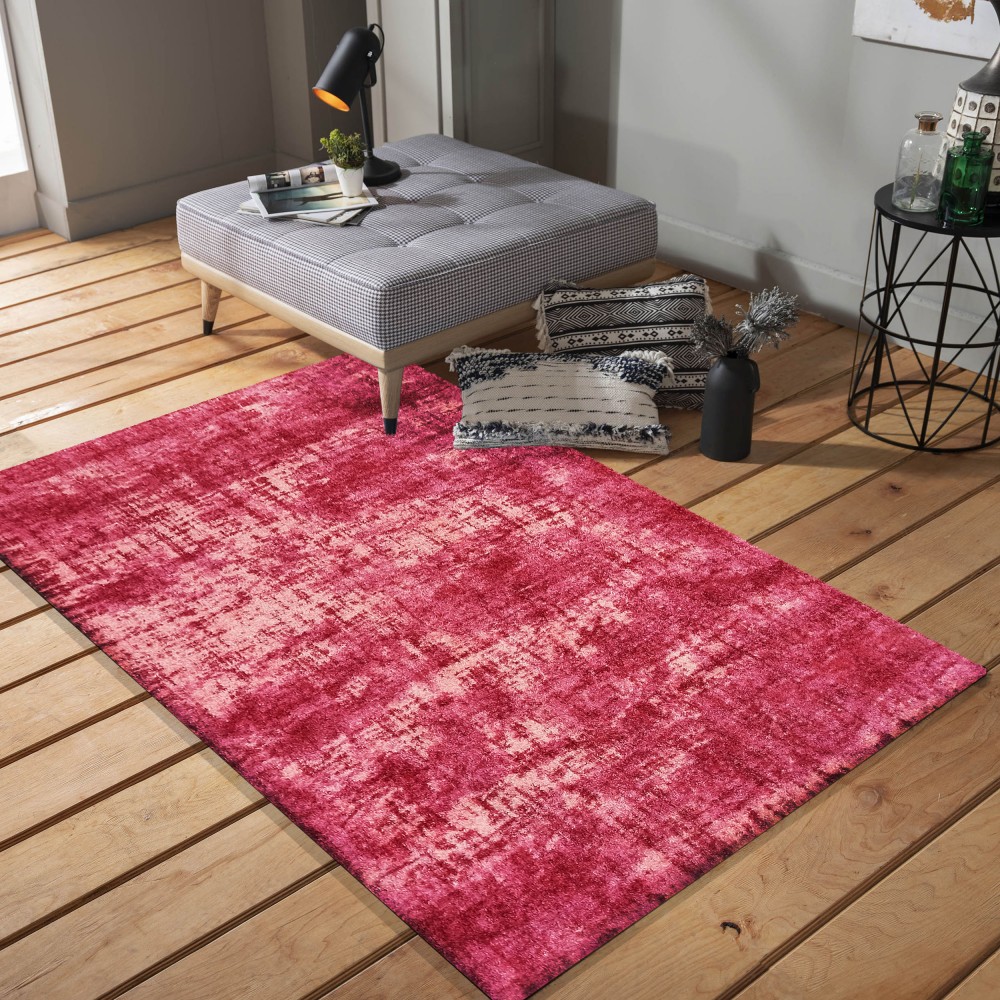 Dywan - 200 x 290 cm - Różowy - Nowoczesny - Dywanopol