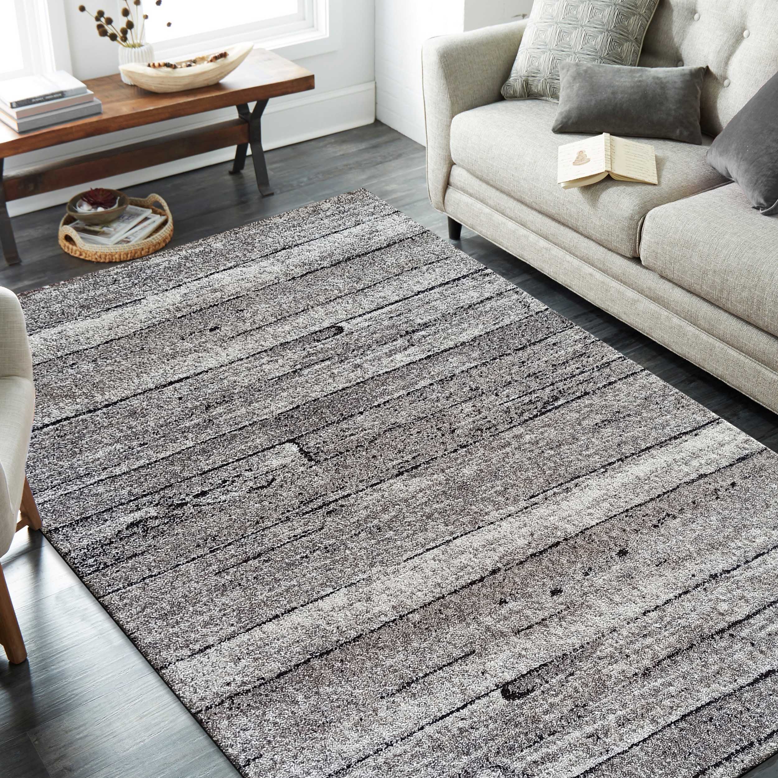 Dywan - 160 x 220 cm - Beżowy - Nowoczesny - Dywanopol