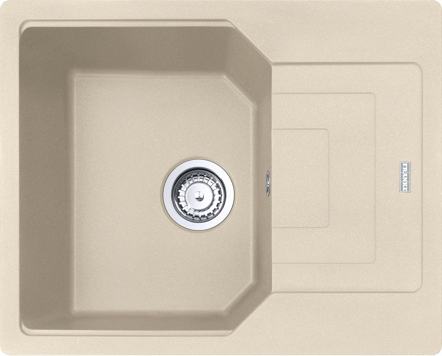Darmowa Dostawa - Zlewozmywak granitowy 62x50 cm beżowy Franke Urban 1140687267