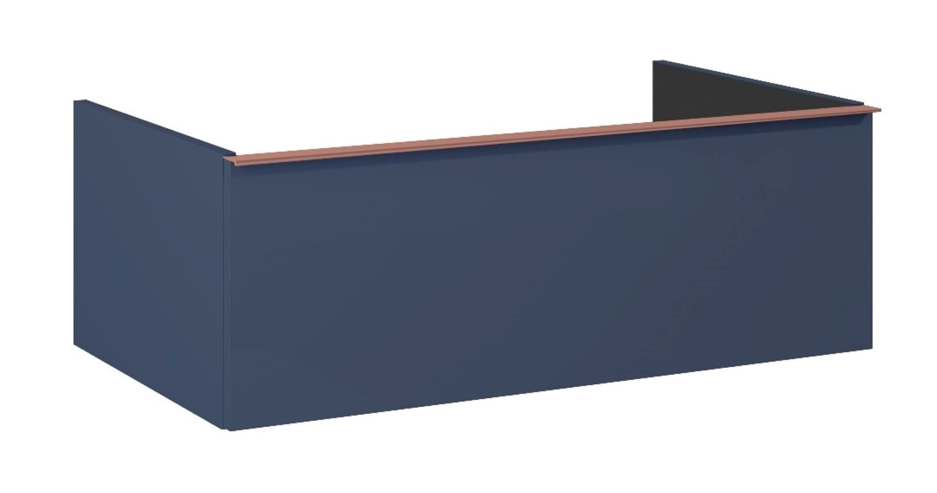 Darmowa Dostawa - Szafka 80x44.9x28.1 cm podumywalkowa wisząca niebieska Elita Look RE080803027030