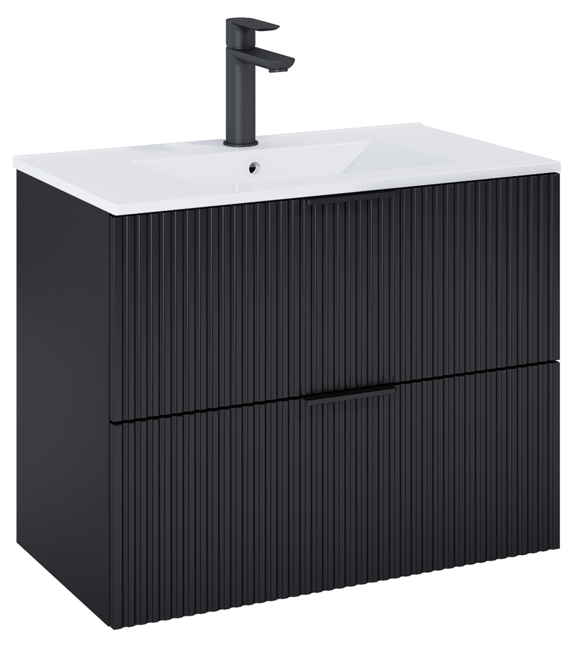 Darmowa Dostawa - Szafka 80x45x63.5 cm podumywalkowa wisząca czarna Roca Reef A857955532