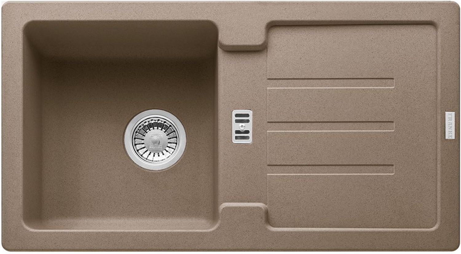 Darmowa Dostawa - Zlewozmywak granitowy 78x43.5 cm brązowy Franke Strada 1140676324