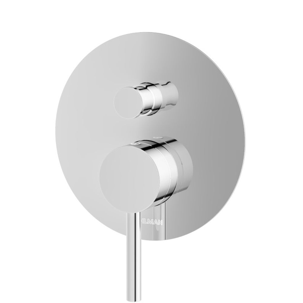 Darmowa Dostawa - Bateria wannowo-prysznicowa podtynkowa chrom Kohlman Axel QW210A