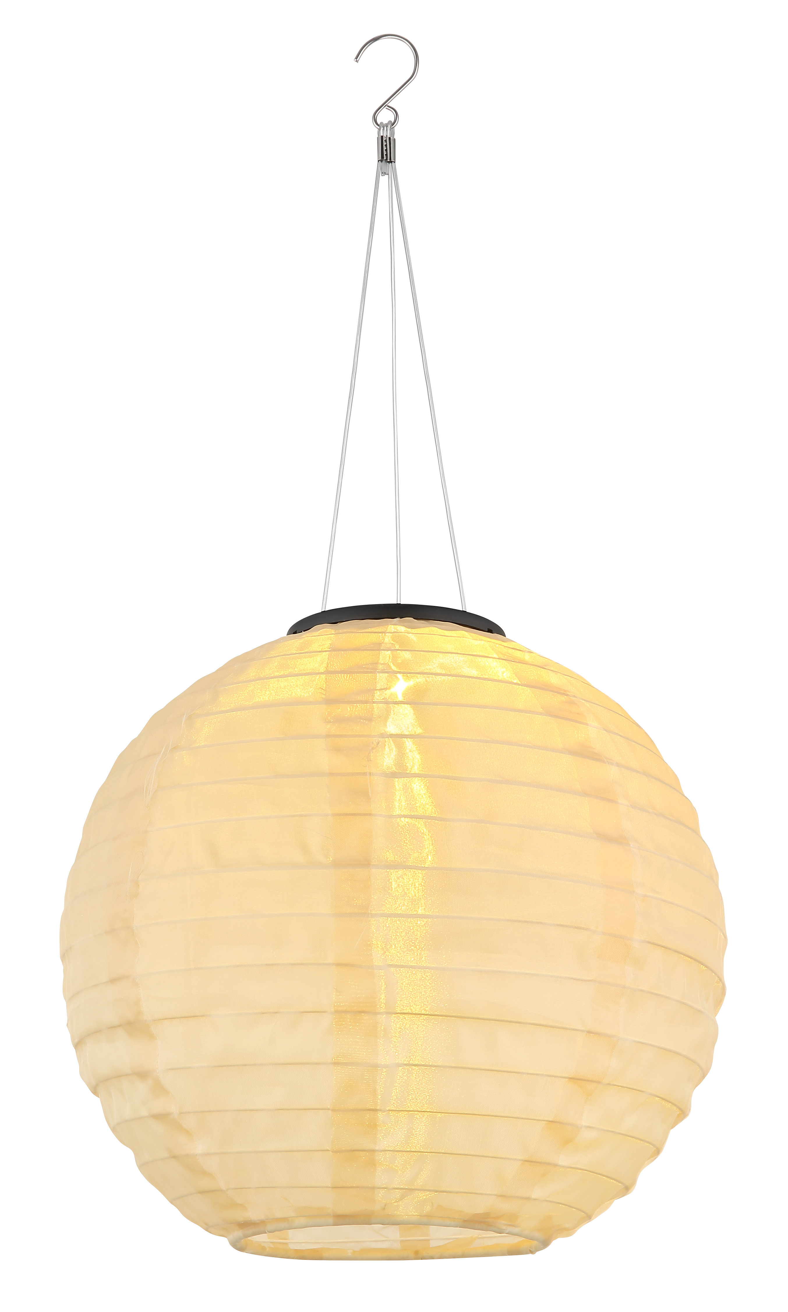 Darmowa Dostawa - Lampa solarna wisząca 1x0.5 W piaskowy Globo Lighting Solar 339700S