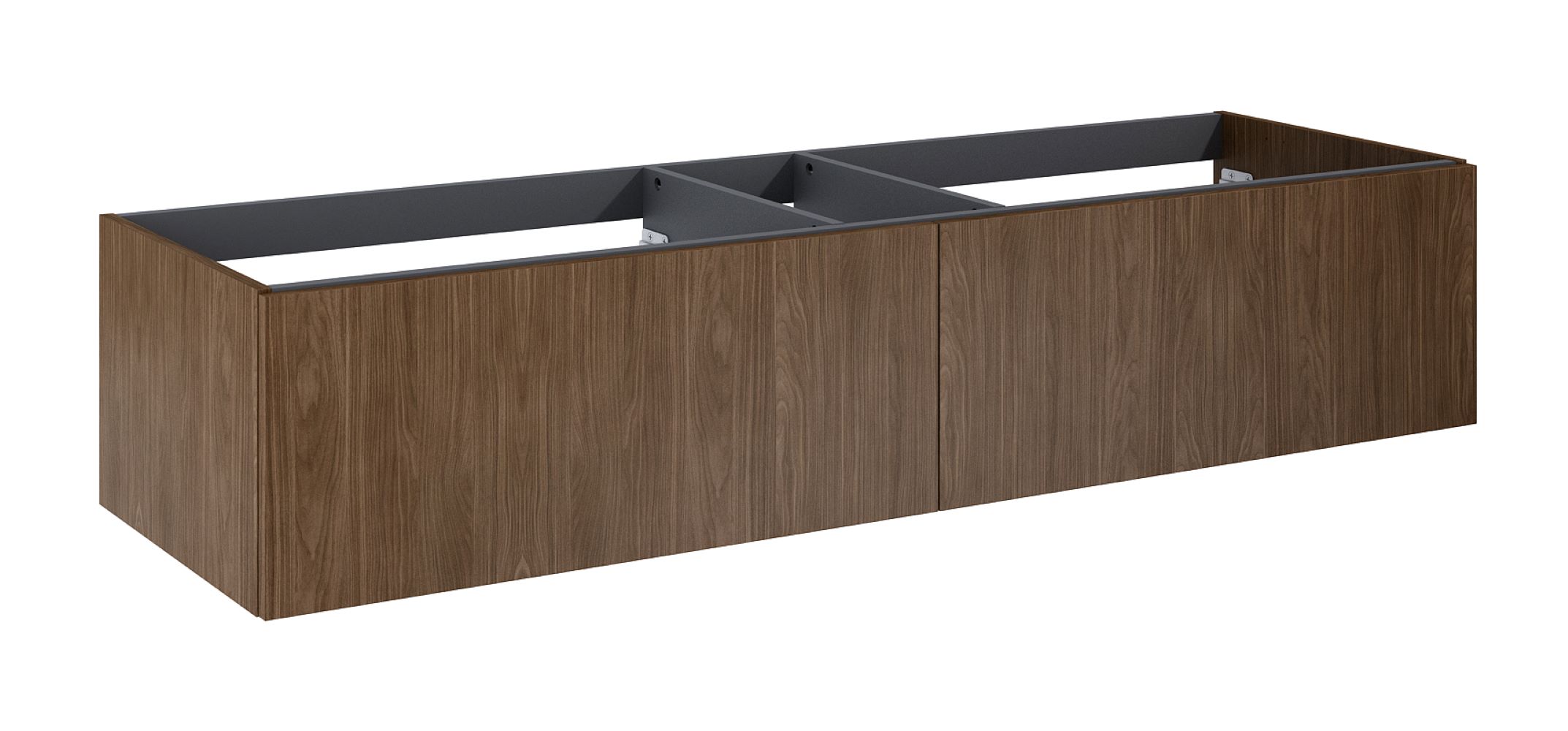 Darmowa Dostawa - Szafka 160x44.9x31.8 cm podumywalkowa wisząca orzech Elita Look Slim RE081604027060